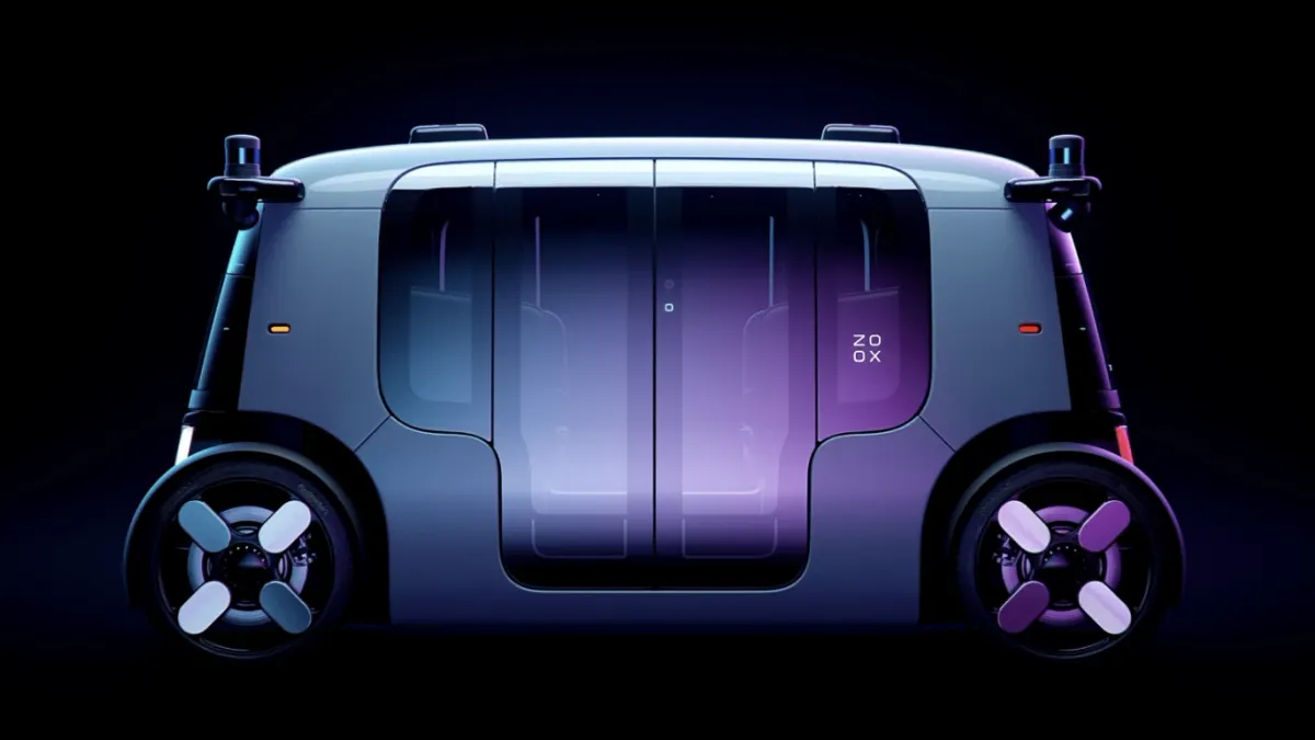 Zoox Autonomous Shuttle Concept