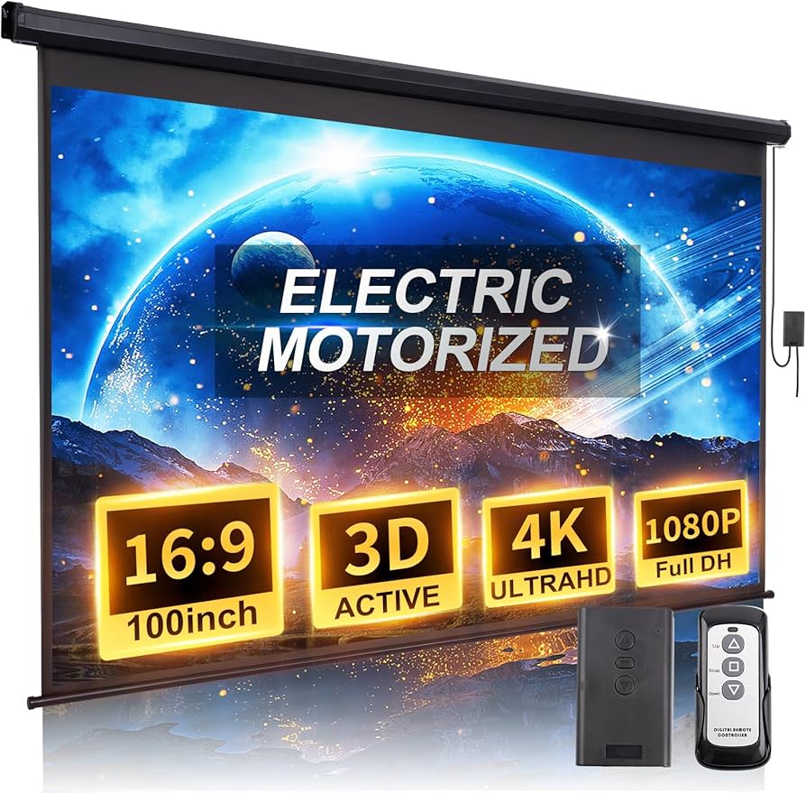 100-inch Projector Screen