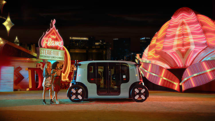 Zoox Robotaxi Model Kit