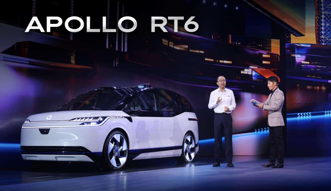 Baidu Apollo RT6 Autonomous Vehicle Model