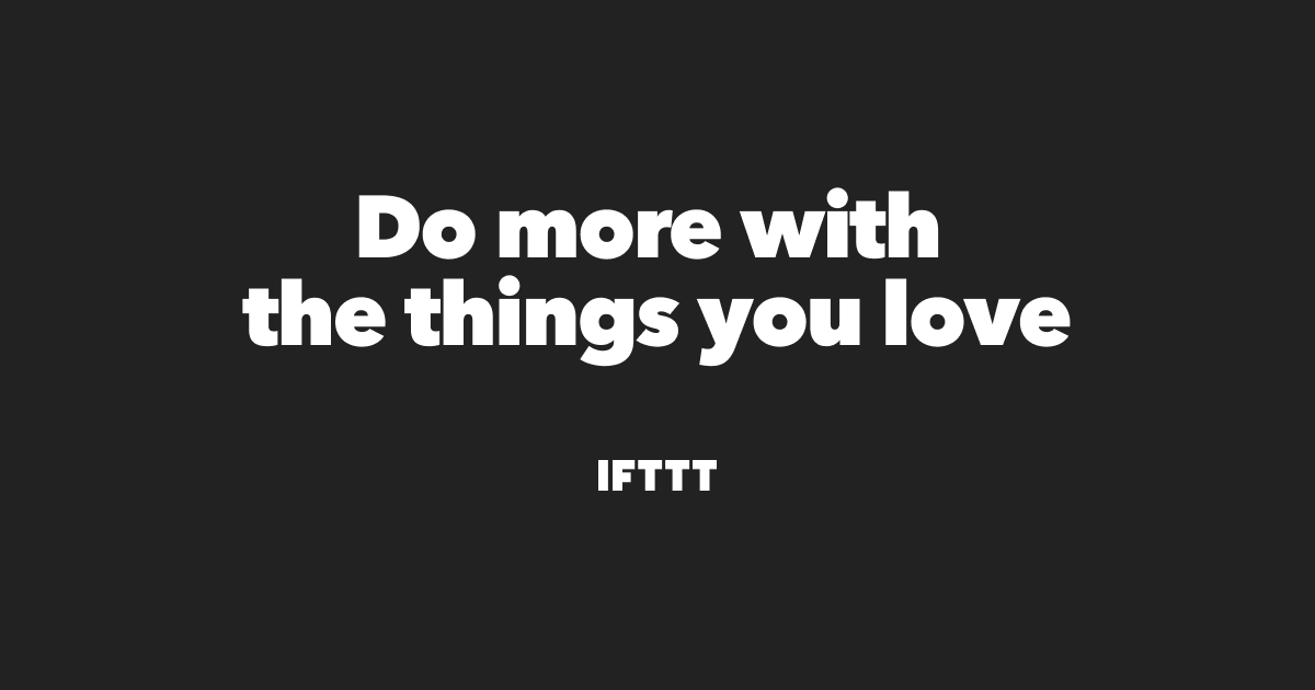 IFTTT Premium Subscription