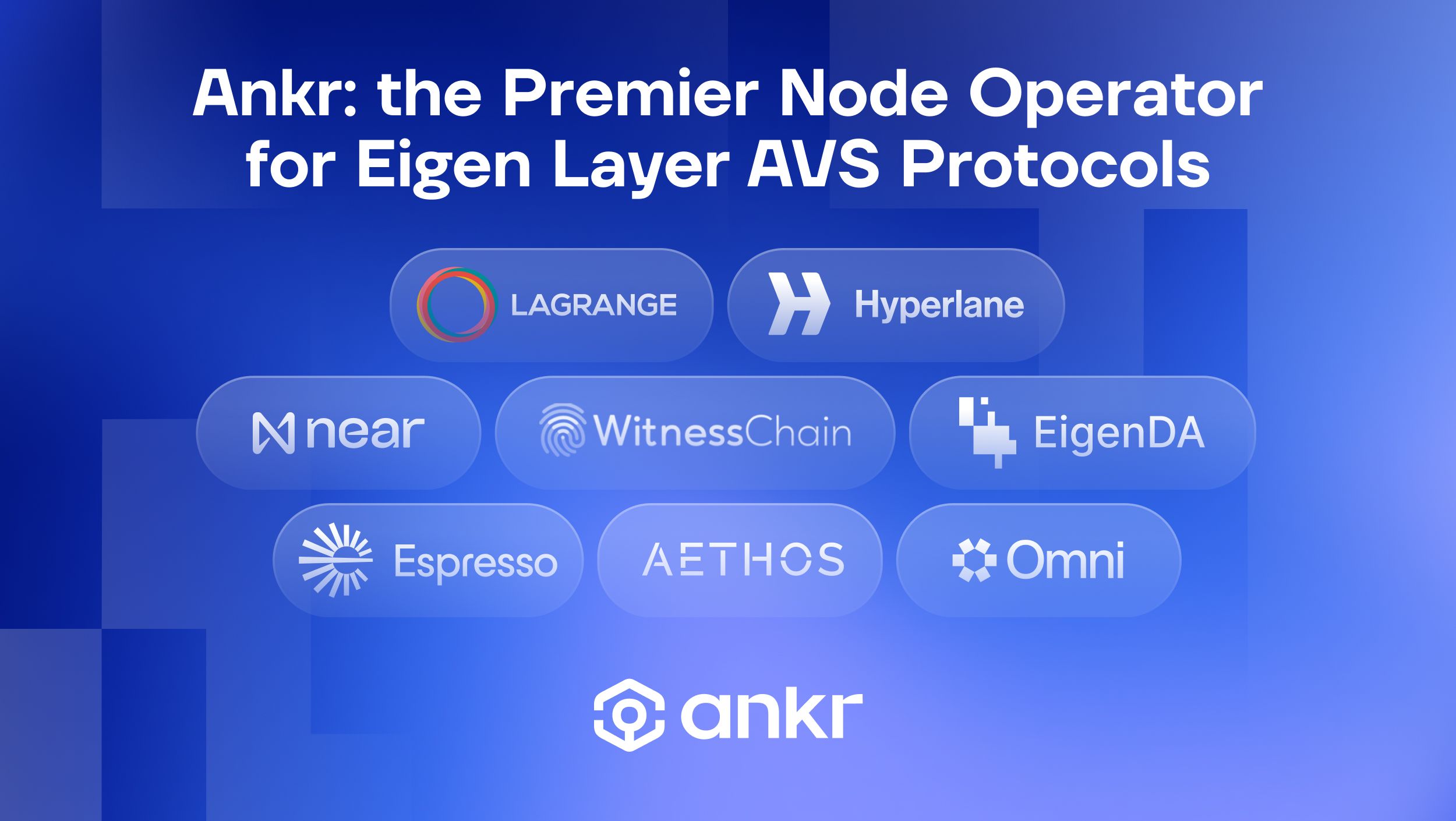 Ankr EigenLayer staking logo